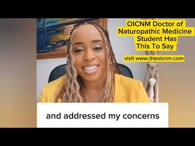 Doctor of Naturopathic Medicine Student Talks About Her Experience Studying At OICNM